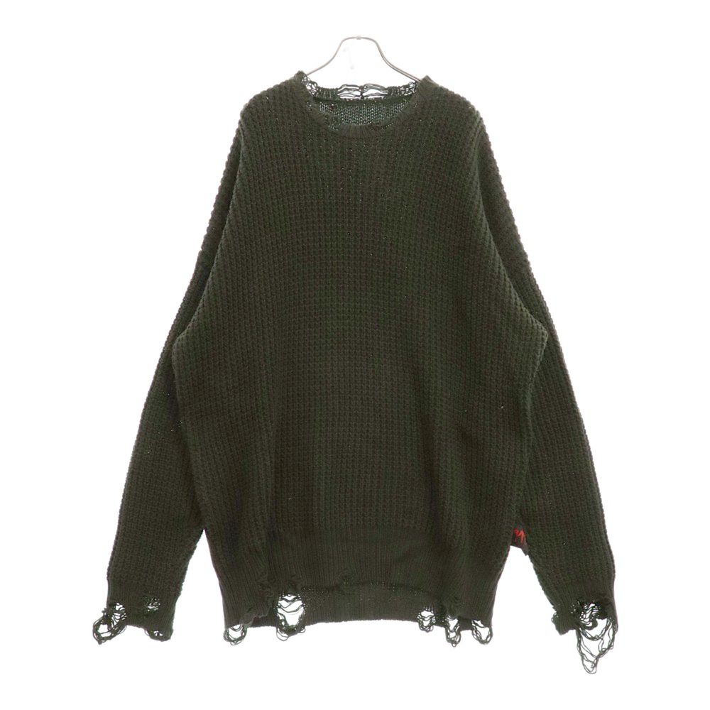 cvtvlist (カタリスト) CRASH KNIT クラッシュ加工プルオーパー