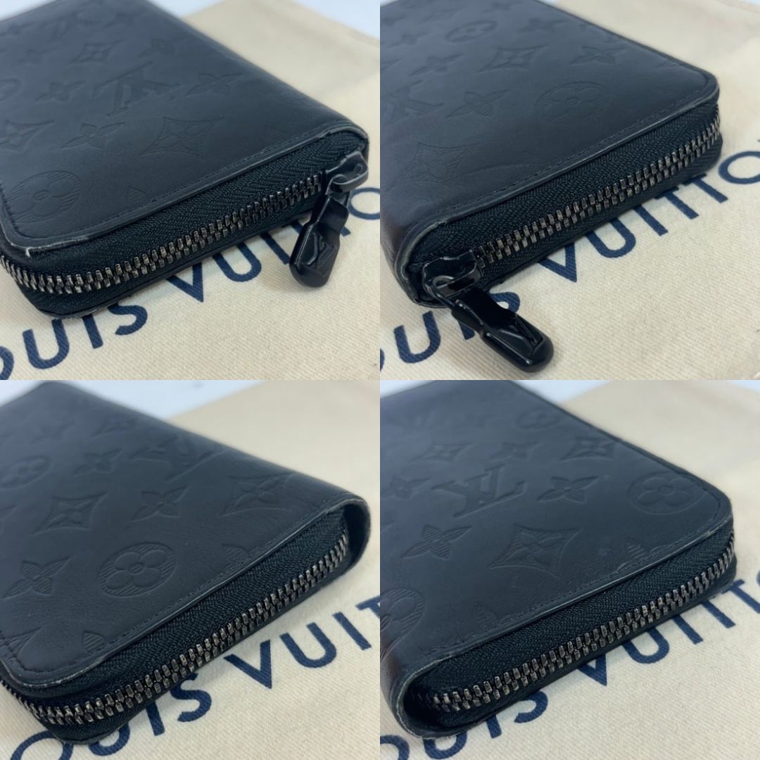 LOUIS VUITTON】ルイヴィトン モノグラム シャドウ ジッピーウォレット