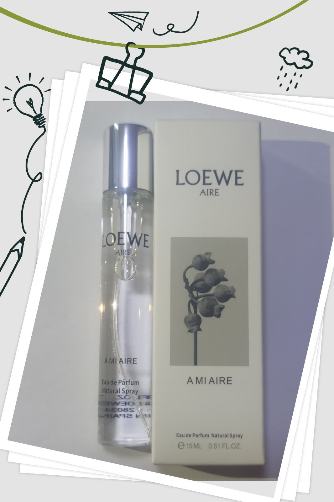 LOEWE ロエベ ア ミ アイレA Mi Aireオードゥパルファム15ml - ユニ