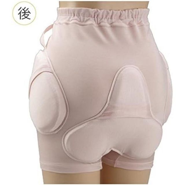 日本エンゼル ラ クッションパンツ2 婦人用 ピンク S 3906 女性用 クッション付 パンツ 転倒 大腿骨 保護 骨折リスク軽減 ループ付き