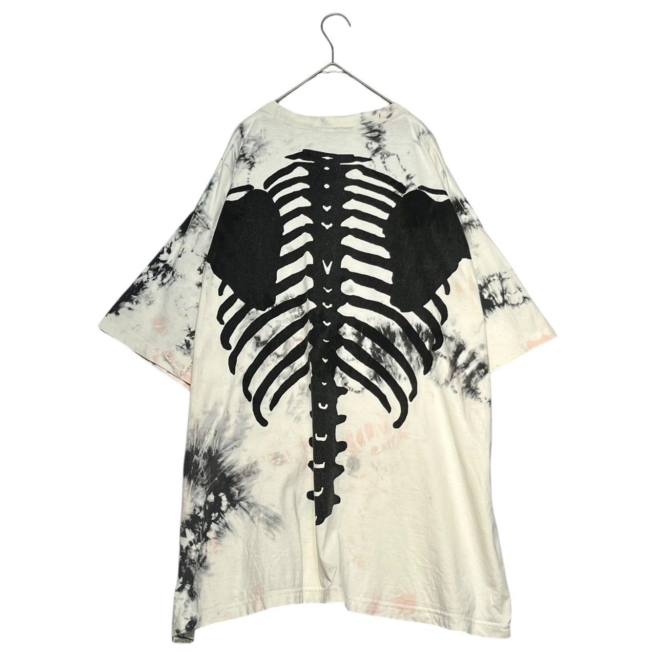 kapital(キャピタル) 19SS BONE REMAKE BIG TEE ボーン プリント タイダイ オーバー サイズ Tシャツ  K1902SC825 FRRE ホワイト 骨 - メルカリ