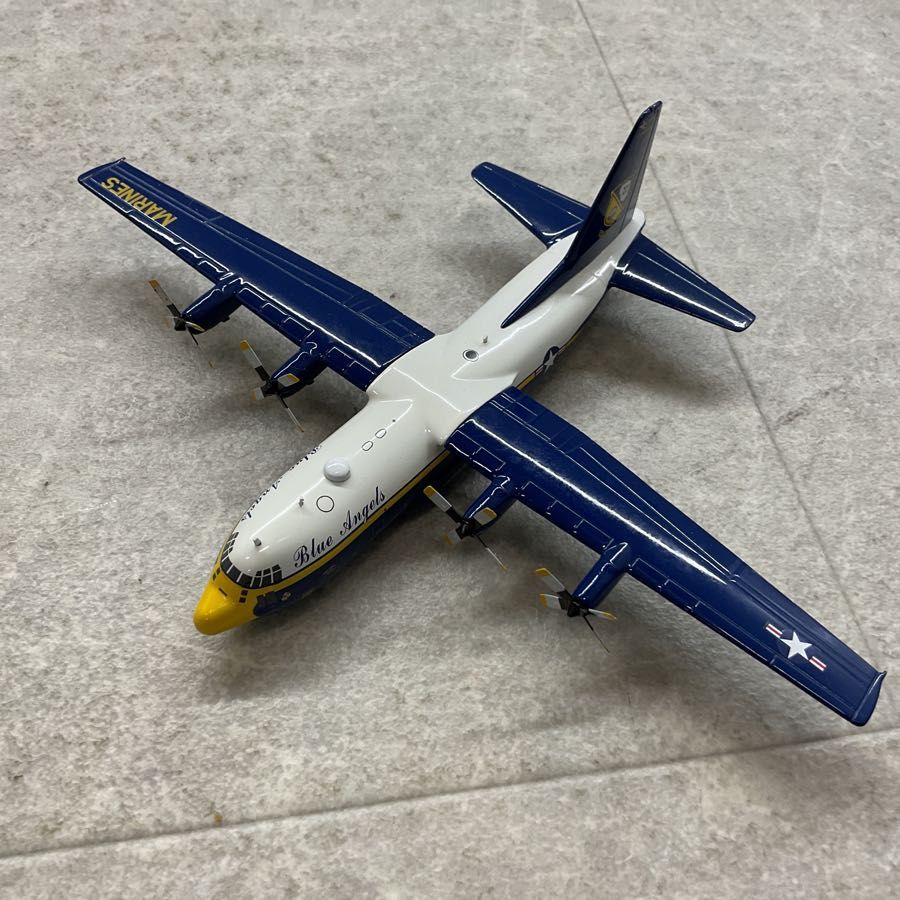Aviation200 1/200 C-130T アメリカ海兵隊 ブルーエンジェルス ファット アルバート 164763 模型 Aviation 200 C-130T アメリカ海兵隊 海軍デモチーム 「ブルー