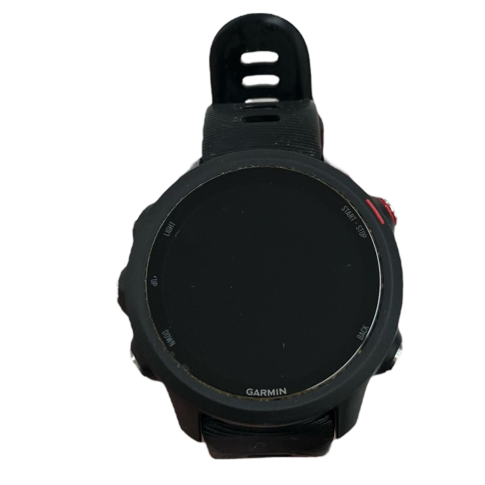 186000 現状品 GARMIN ガーミン ミュージックプレイヤー内蔵GPSウォッチ ForeAthlete 245 Music ブラック