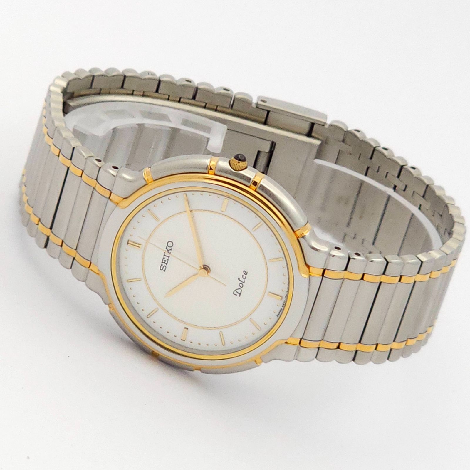 ☆良品 SEIKO セイコー ドルチェ 5E31-6B20 QZ 動作品 コンビ