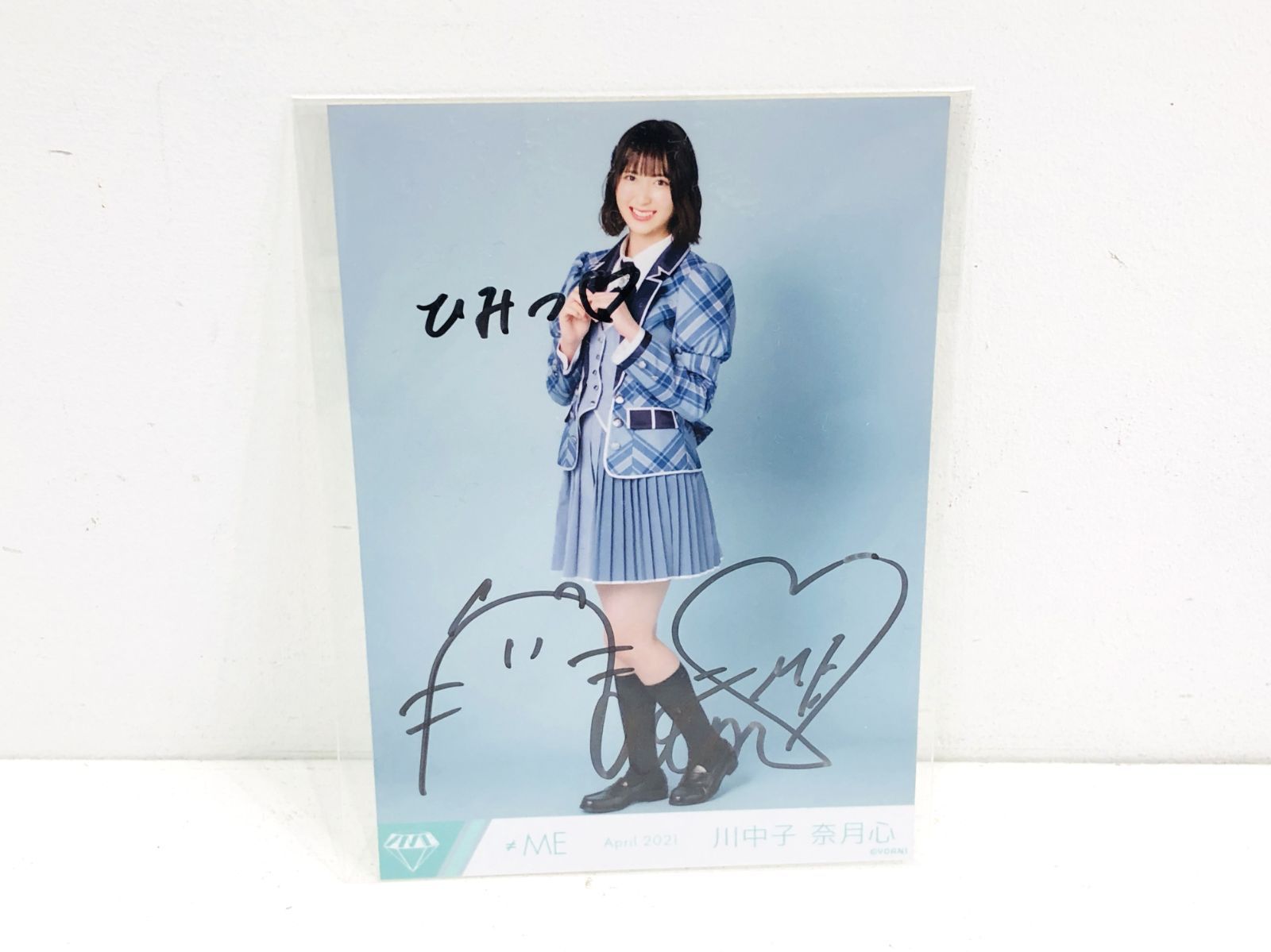小牧店】川中子奈月心 生写真 ＝ME 【PT353-1593】 - メルカリ
