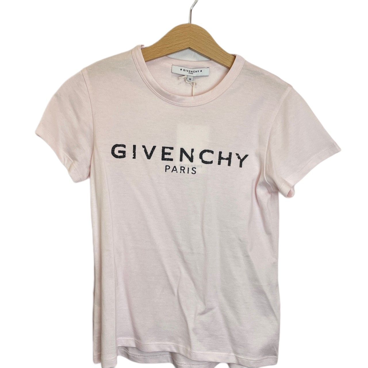 新品未使用 ジバンシーキッズ GIVENCHY ロゴ Tシャツ 10Y ピンク - T