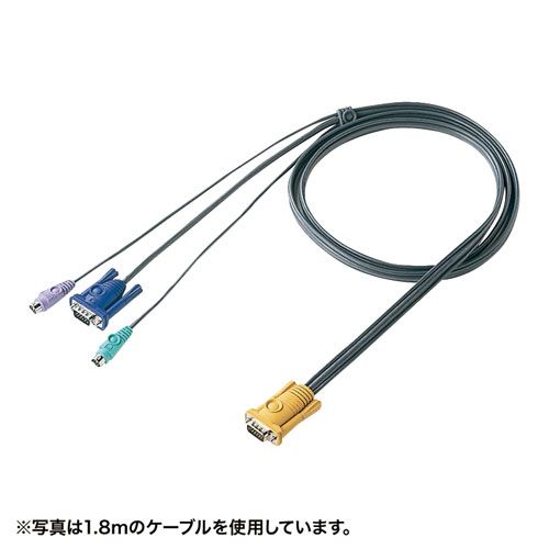 サンワサプライ パソコン自動切替器用ケーブル 6.0m SW-KLP600N