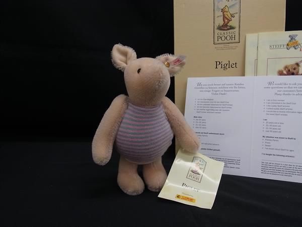 シュタイフ ぬいぐるみピグレット 即納商品】シュタイフ ディズニー クリストファーロビン