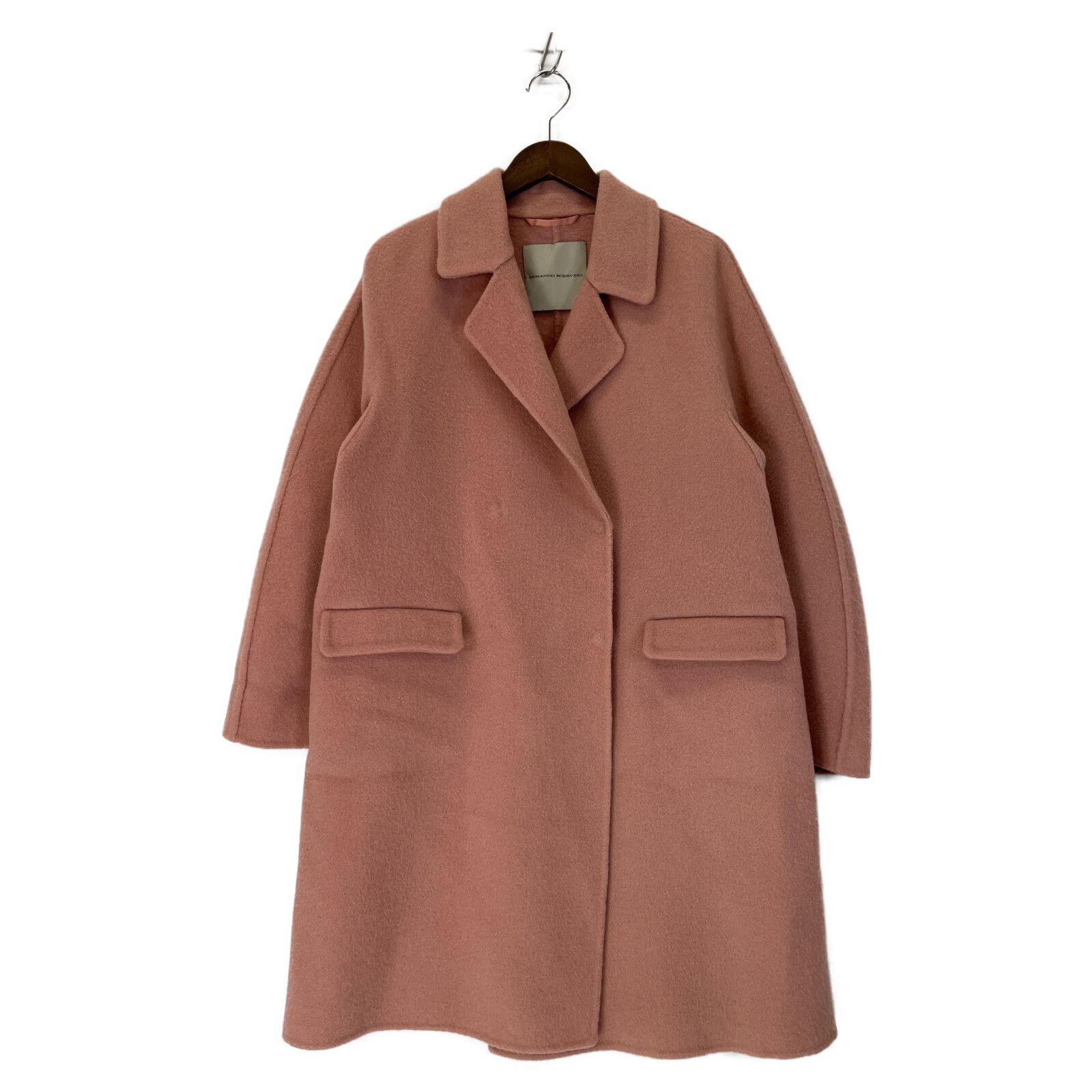 ERMANNO SCERVINO チェック柄コート 42