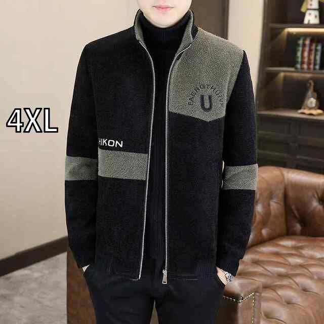 4XL 春 コーデ メンズ 服 シンプル ファッション オシャレ 大人 かっこいい 大きいサイズ ストリート 紳士服 冬 ウール コート 韓国スタイル 厚手 暖かい ハイエンド カジュアル