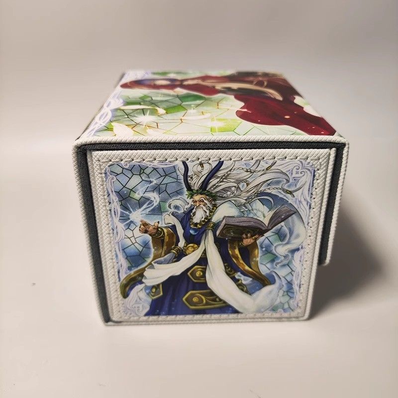 遊戯王 粛声の祈り手 ロー レザーデッキケース 遊戯王 粛声の祈り手 ロー レザーデッキケース
