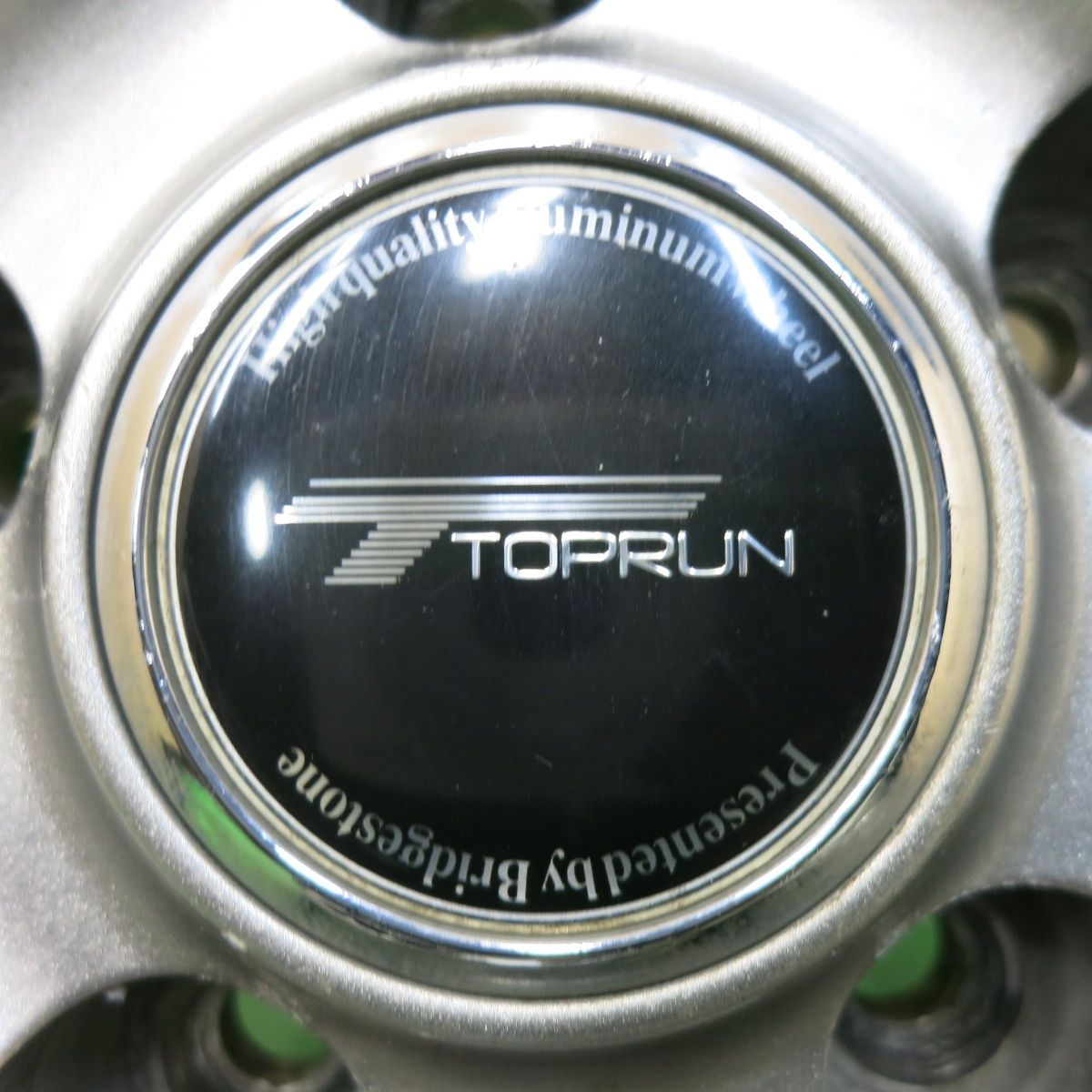 送料無料] 4本価格☆TOPRUN ブリヂストン製 15インチ ホイール トップ