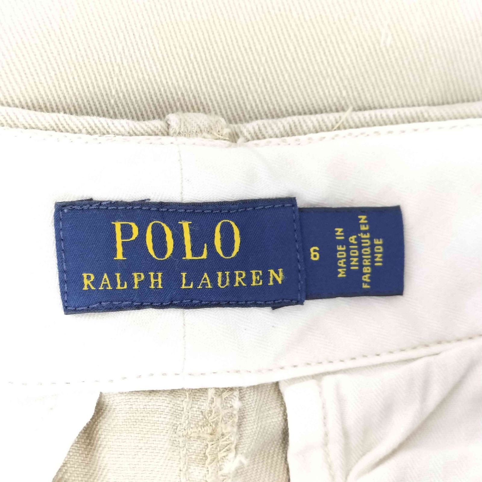 Polo Ralph Lauren ペイント加工チノパン34 ポロラルフローレン POLO RALPH LAUREN BOY CROP CHINO リペアペイント