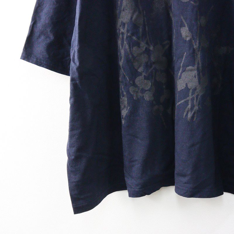2025SS プランテーション Plantation ステムフラワーTシャツ L