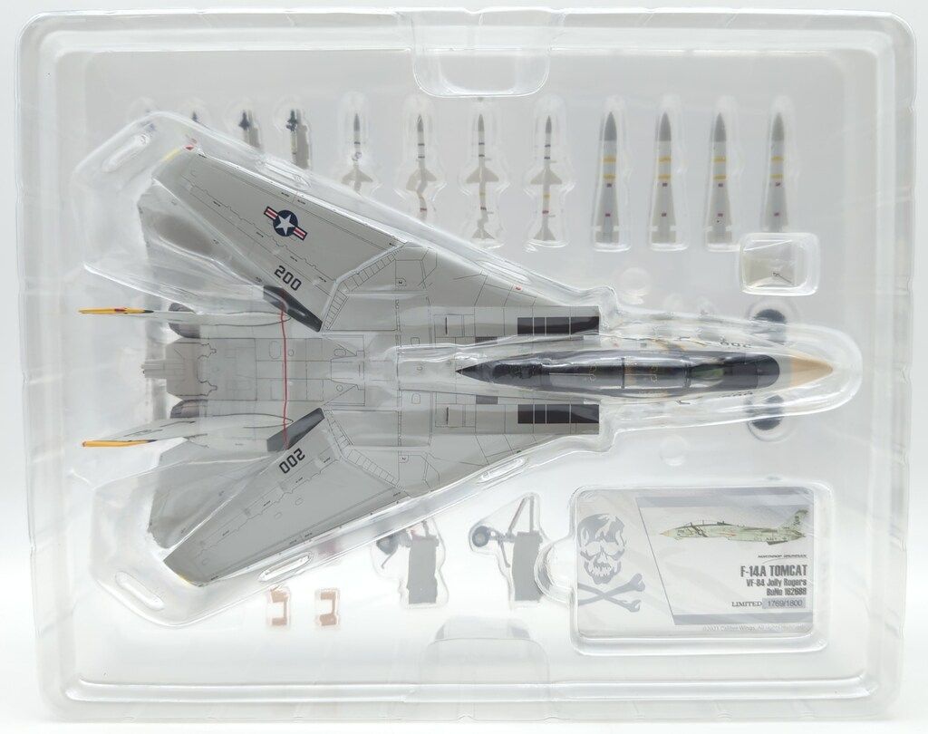 Calibre Wings 1/72 F-14A VF-84 ジョリーロジャース 162622 CA72JR04