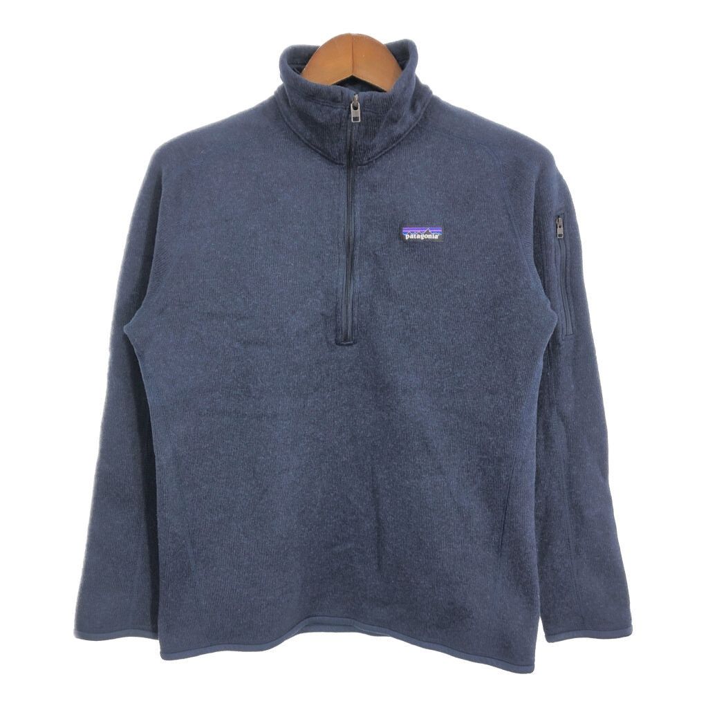 patagonia パタゴニア ベターセーター フリースジャケット アウトドア ネイビー (メンズ L) 中古 古着 S9140