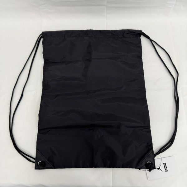 Supreme×Jordan|シュプリーム×ジョーダン 24AW Drawstring Bag Black|ジョーダン ドローストリング バッグ|ナップサック|ブラック