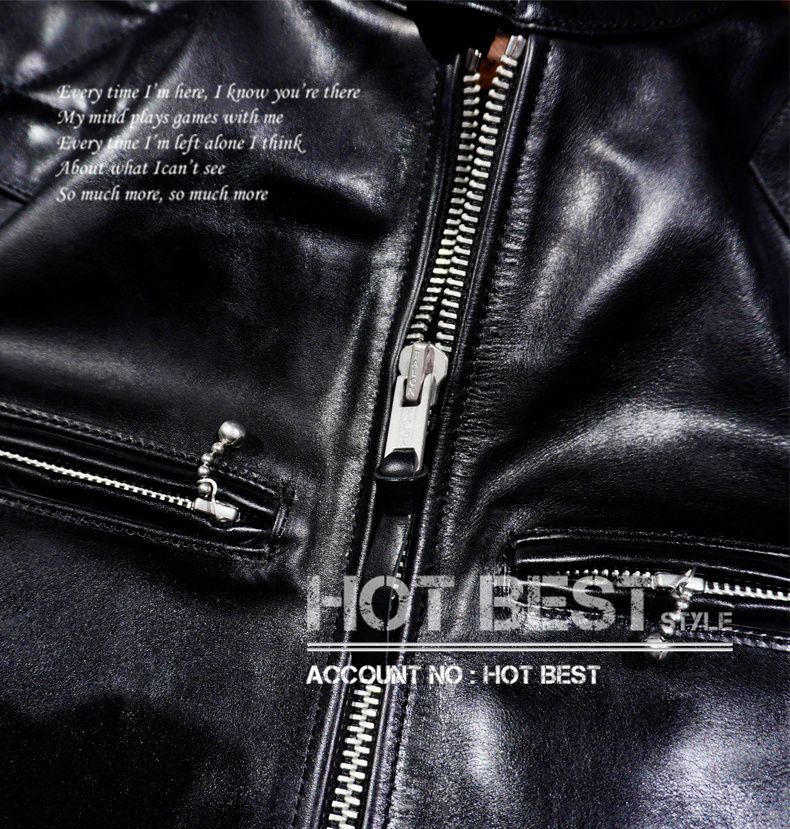 1.5mm 最高峰 ホースハイド アウトロースタイル シングルライダース