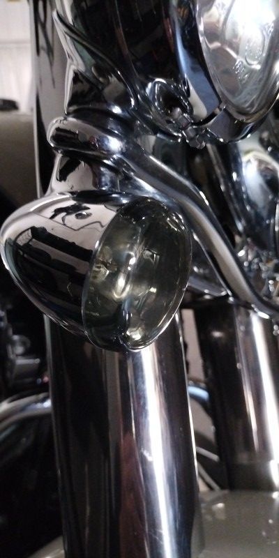 ハーレー ウィンカー レンズ カバー 4個セット ダークスモーク