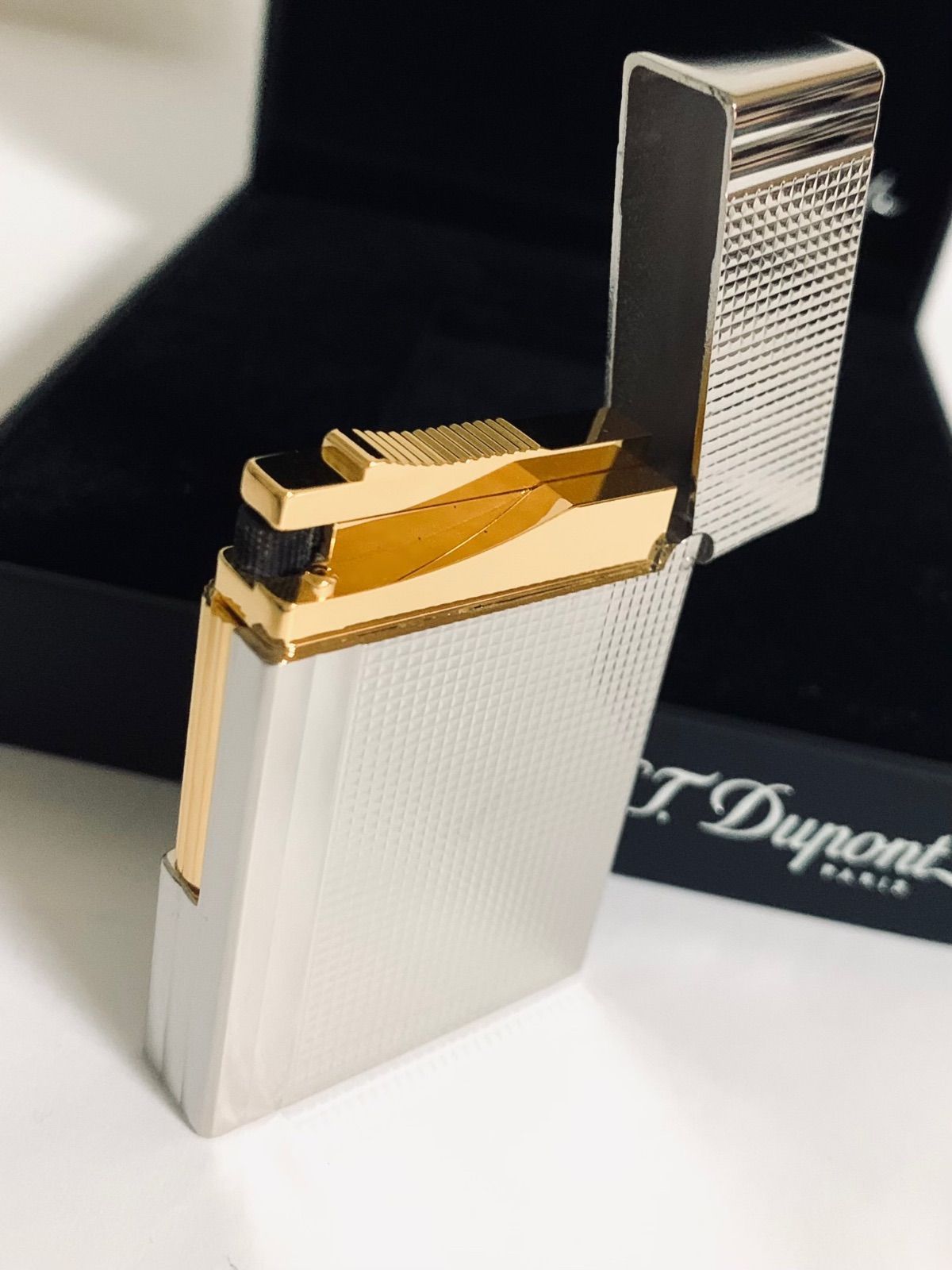 快音】S.T.Dupont デュポン ガスライター ギャッツビー 18201 【快音