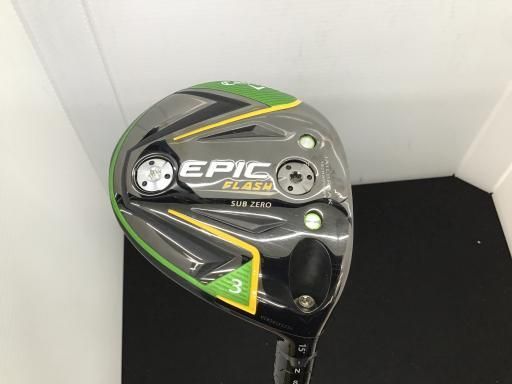 キャロウェイ EPIC FLASH SUBZERO 3W USA フェアウェイウッド FW 純正特注シャフト フレックスX メンズ 男性用 右利き 右用 Cランク ゴルフクラブ WWW_OLIVIERBERNSTEIN_COM
