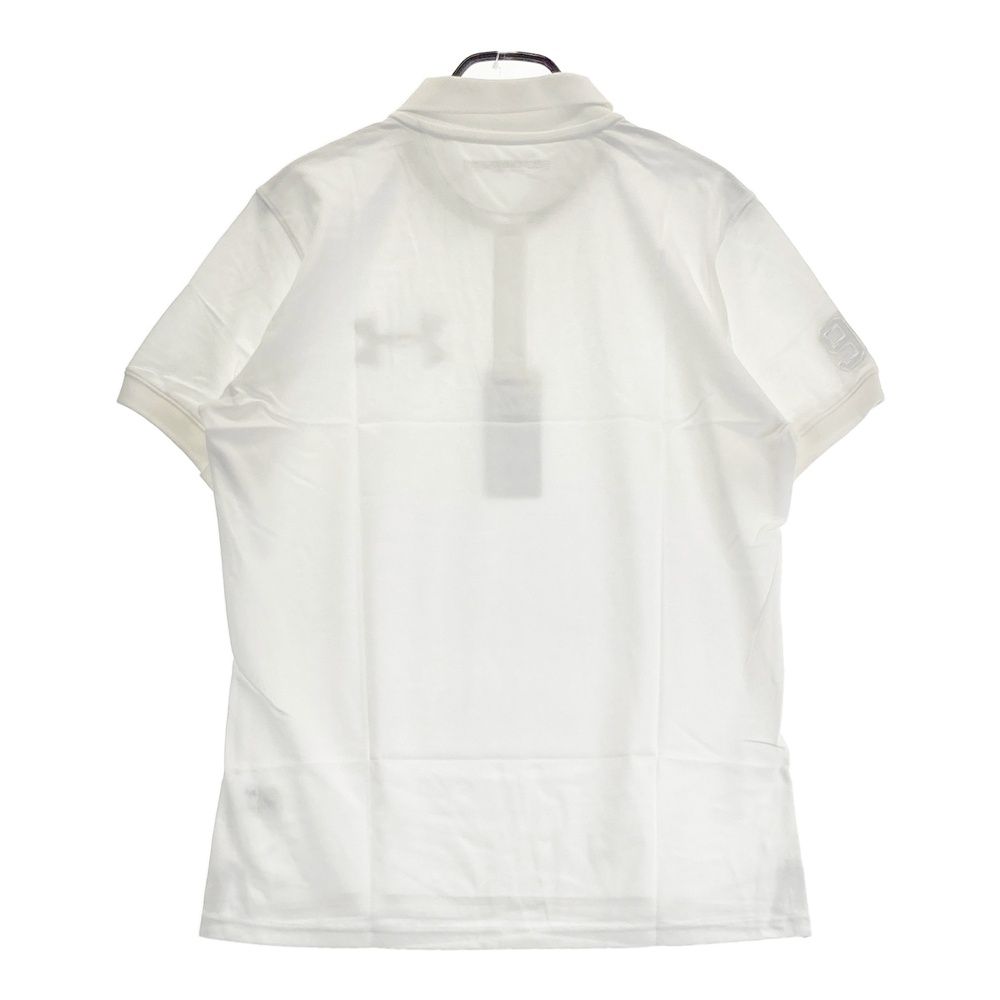 アンダーアーマー メンズポロシャツ ホワイト XL アンダーアーマー