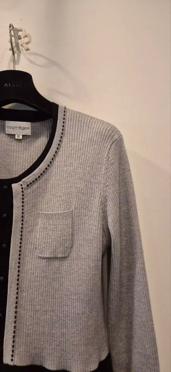 Courreges クレージュ 40 サイズ ニットワンピース