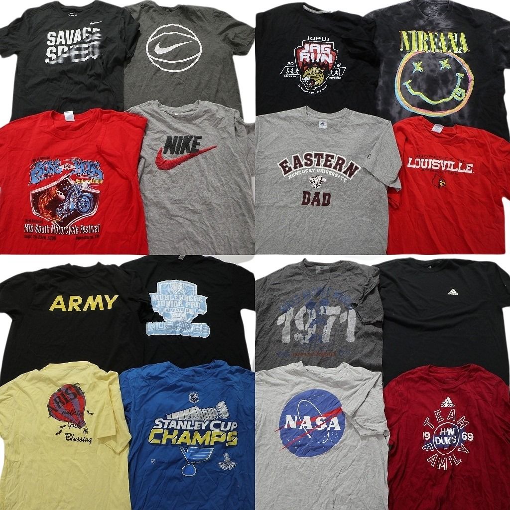 古着卸 まとめ売り 半袖Tシャツ 16枚セット tシャツ (メンズ (セット
