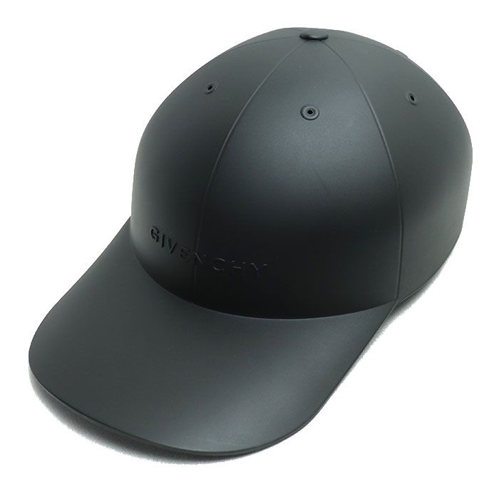 人気商品の ジバンシィ GIVENCHY ラバーファブリック キャップ モールデッド 帽子