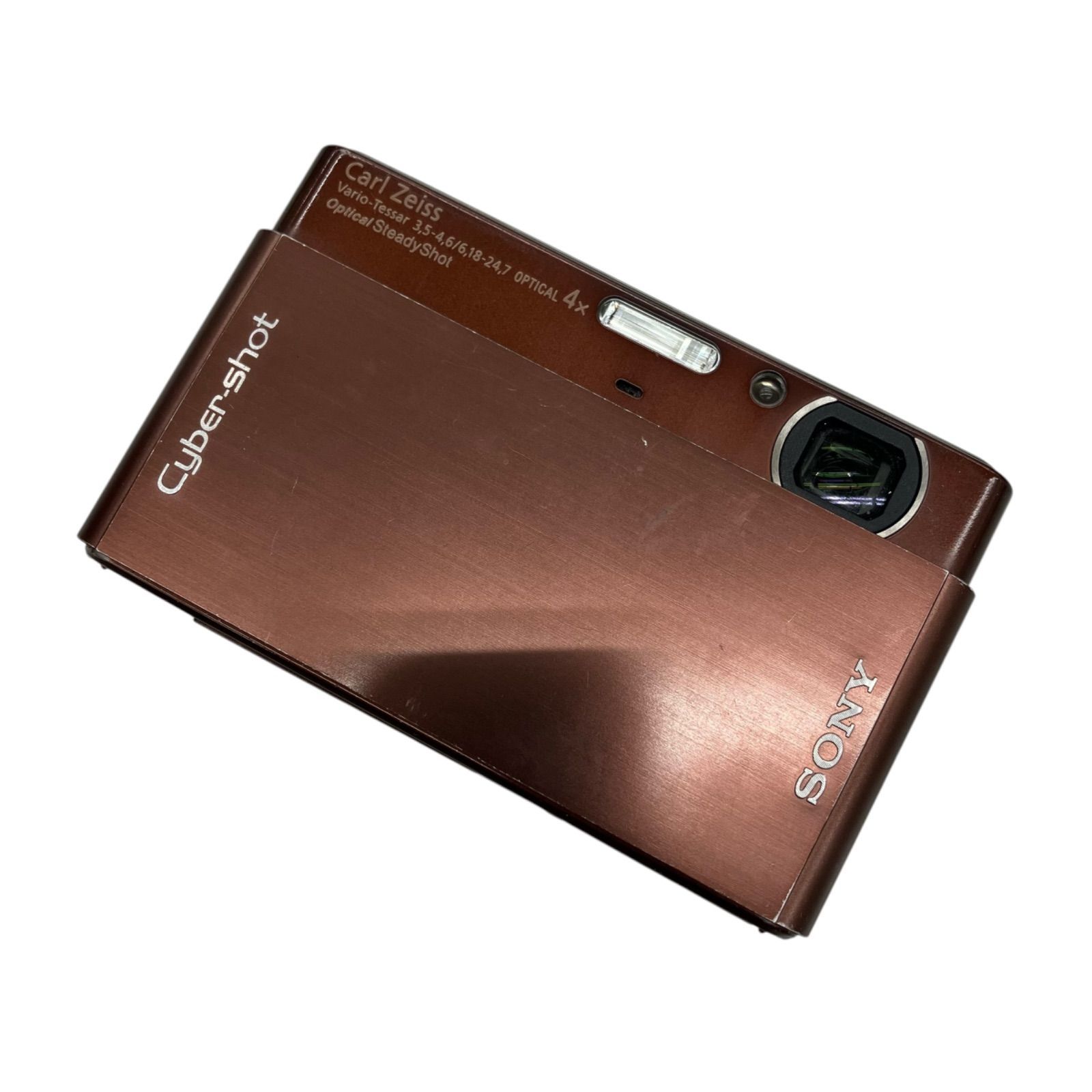 SONY Cyber-shot DSC-T77 ブラウン (動作確認済) SONY (ソニー) サイバーショット DSC-T77 ブラウン コンパクト