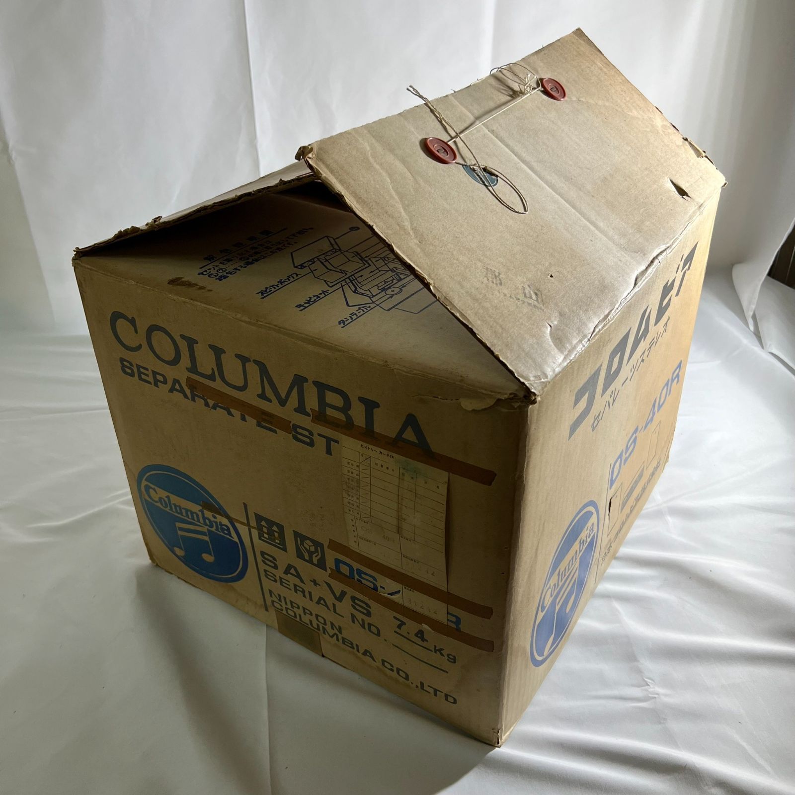 スピーカー付き】 OS-40R 日本コロムビア レコードプレイヤー黒 レトロ