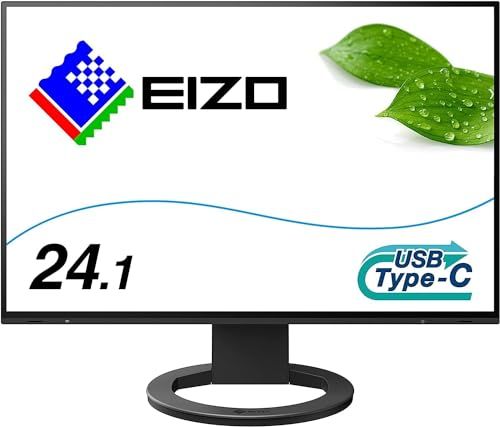 EIZO FlexScan EV2485-BK 24.1型|1920×1200|フレームレスモニター|アンチグ IP