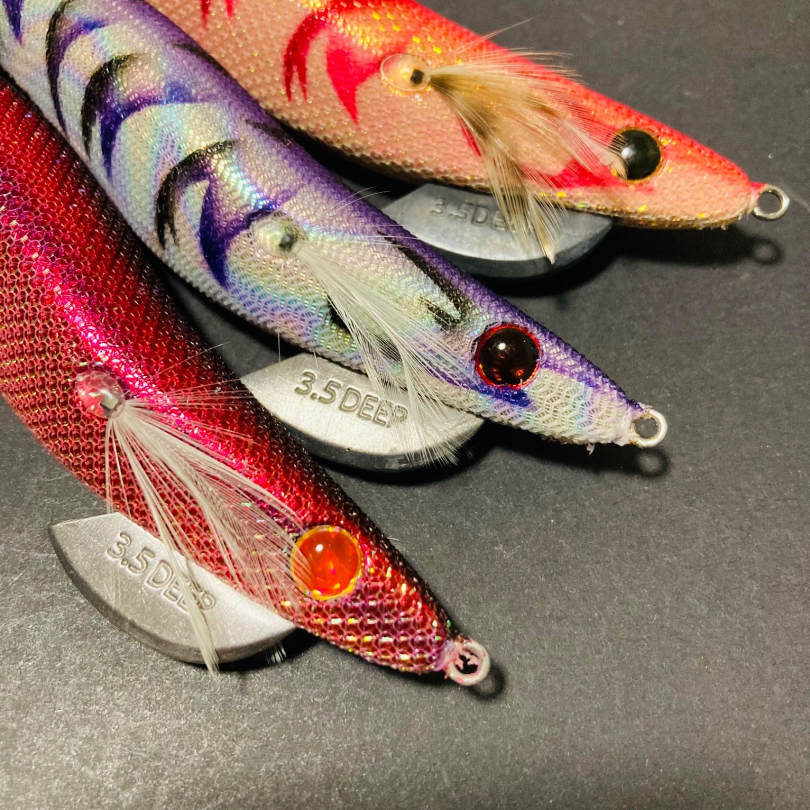 墨族 3.5号 10個セット 墨族他 エギ 3.5号 10個セット ケース付き