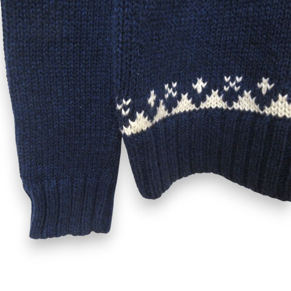 美品 POLO RALPH LAUREN ポロラルフローレン フェアアイル柄 長袖  