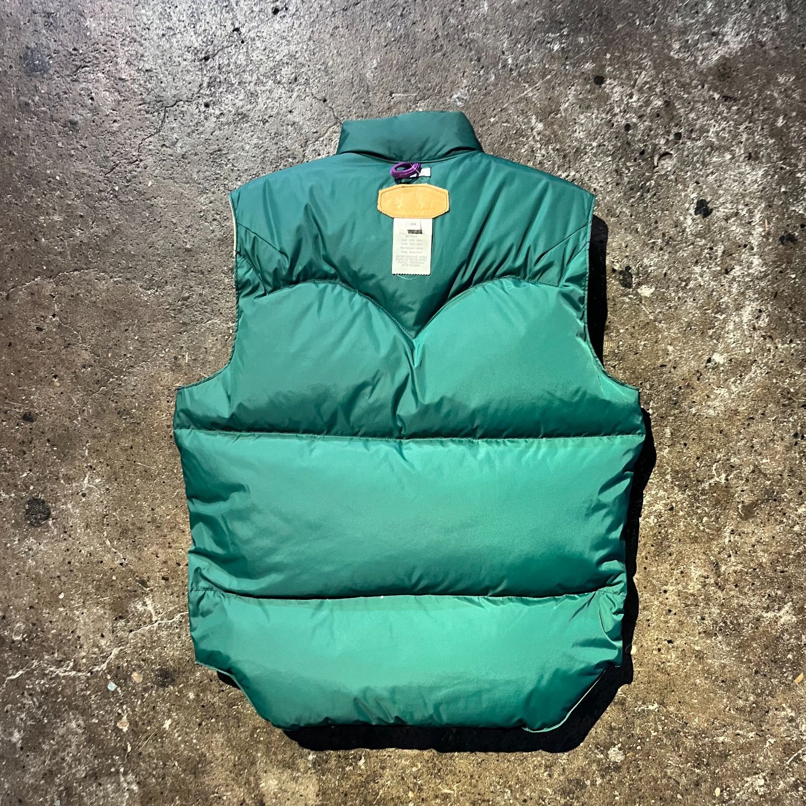 Rocky Mountain Featherbed WAREHOUSE別注 レザーヨークダウン