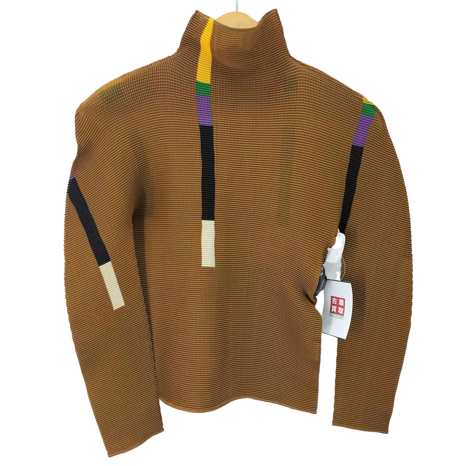 イッセイミヤケミー ISSEY MIYAKE me ボックスプリーツ プリント