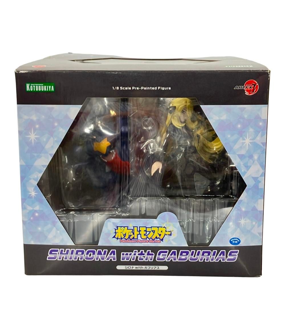 コトブキヤ ポケットモンスター ARTFX J シロナ with ガブリアス フィギュア