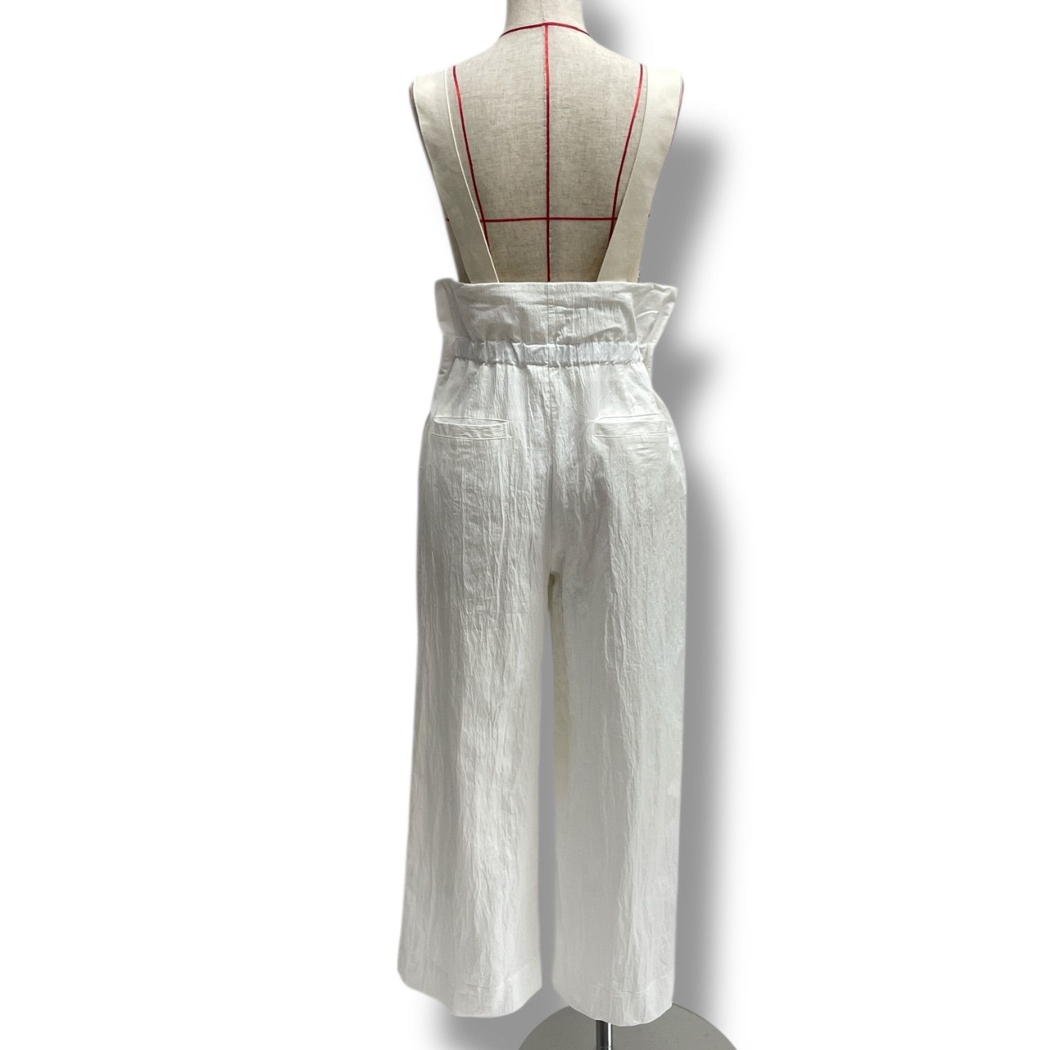 MACHATT マチャット 2way Salopette サロペット パンツ ワッシャー加工