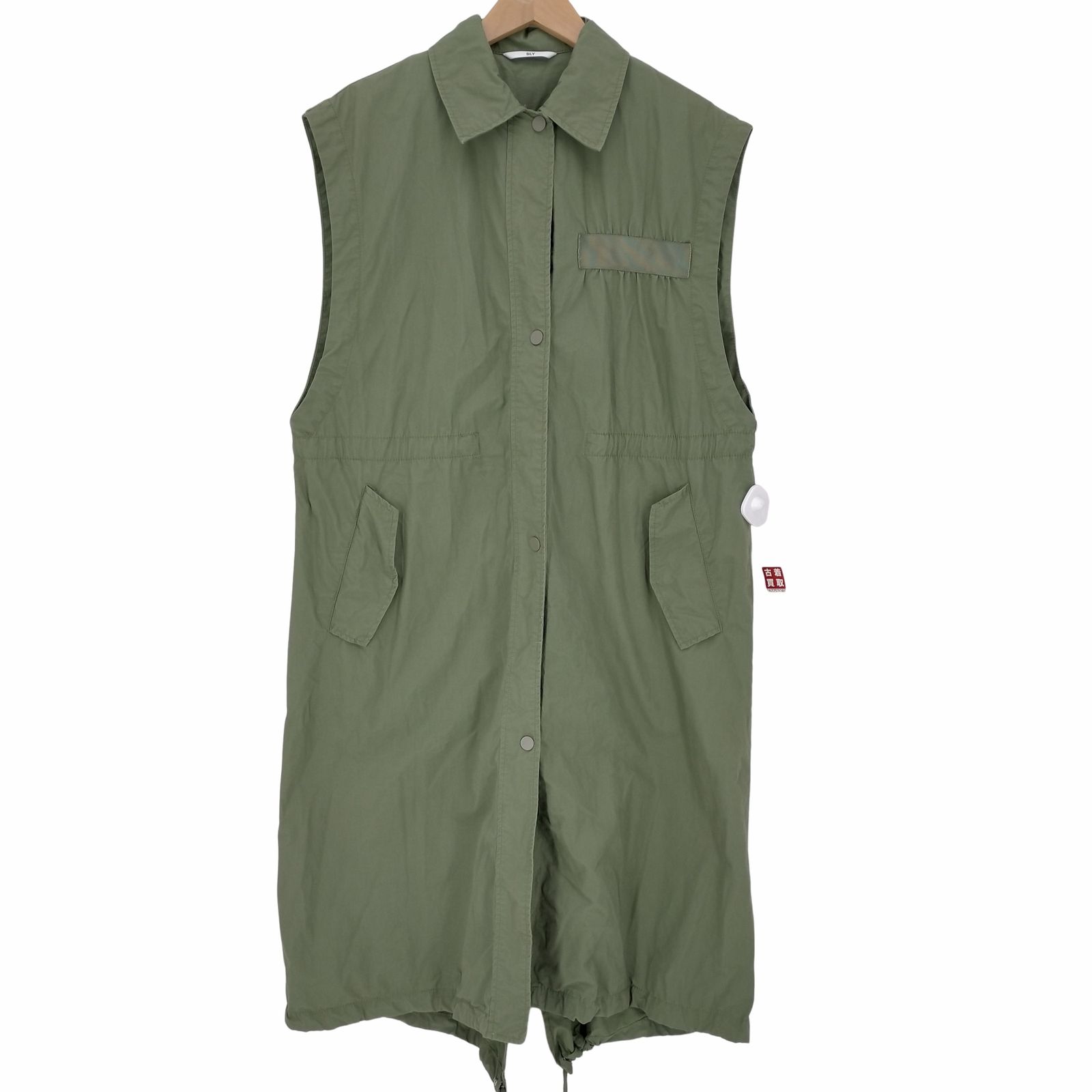 MILITARY LONG VEST SLY スライ　ロングベスト　美品 MILITARY LONG VEST ミリタリー ロング ベスト SLY スライ