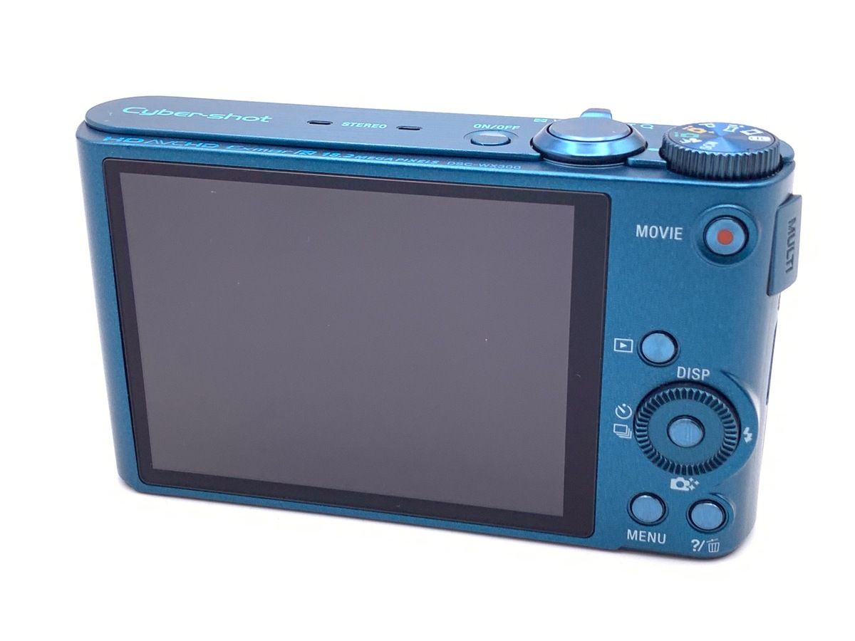 ソニー Cyber shot DSC WX 300 L ブルー