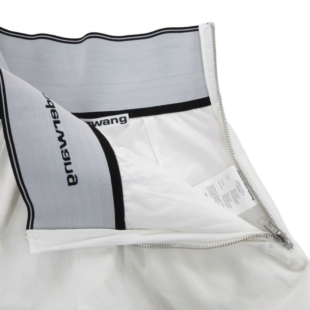 美品 Alexander Wang アレキサンダーワン ハイウエスト ロゴ ショート