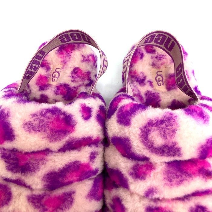 ☆UGG アグ 1117153 Fluff Yeah Slide Leopard フラッフ イヤー