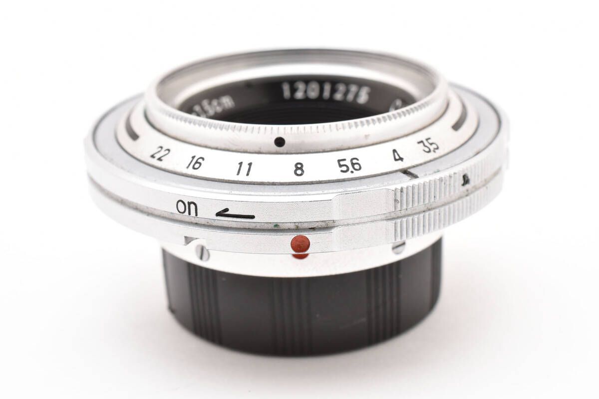 ミノルタCHIYOKO ROKKOR 3.5cm F3.5 ♯1007 ☆希少美品☆ミノルタ MINOLTA CHIYOKO ROKKOR 3.5cm F3.5 ♯1007