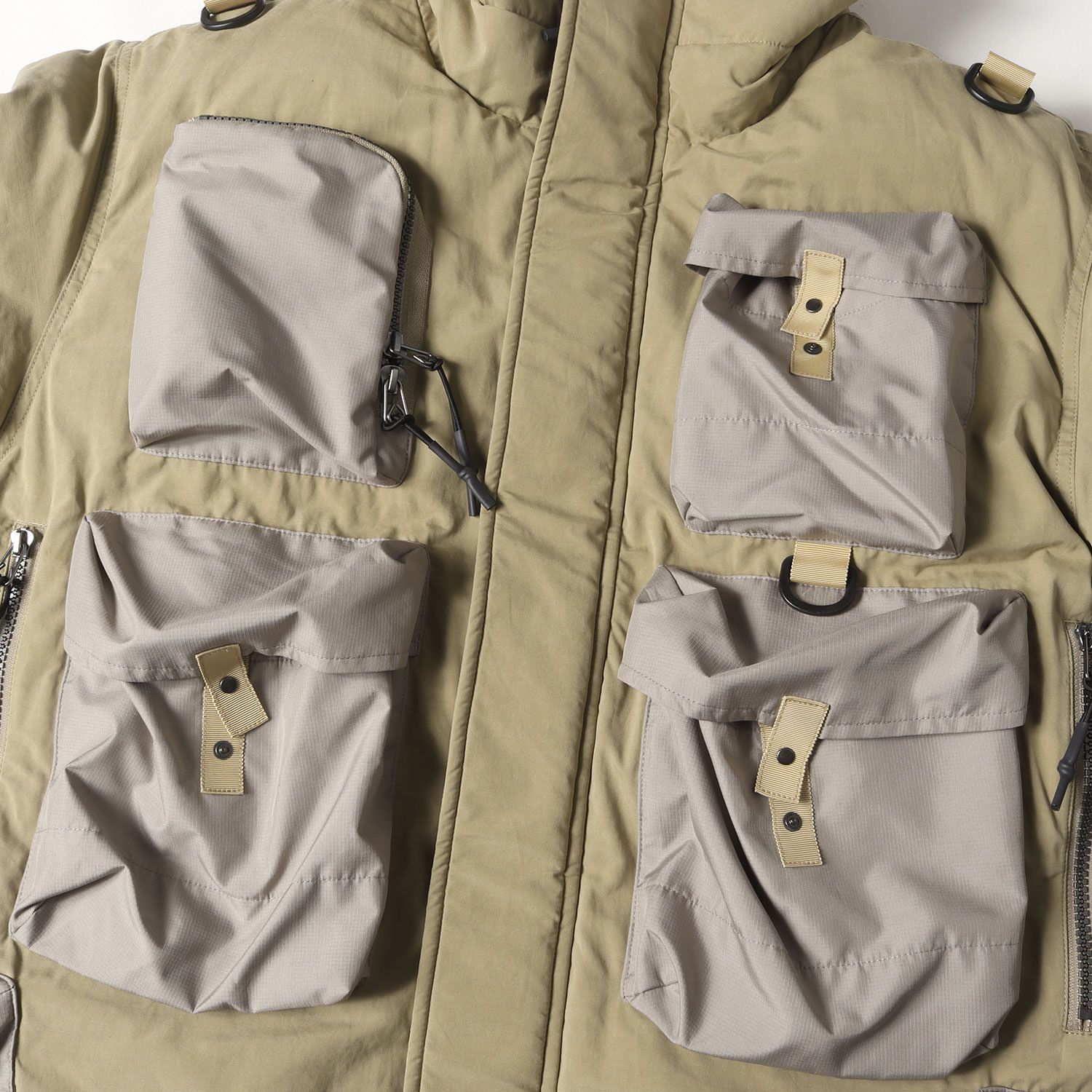 bal/balance バル ジャケット サイズ:XL 20AW マルチポケット ダウンジャケット (MULTI POCKET DOWN JACKET)  ベージュ アウター ブルゾン 上着【メンズ】 - メルカリ