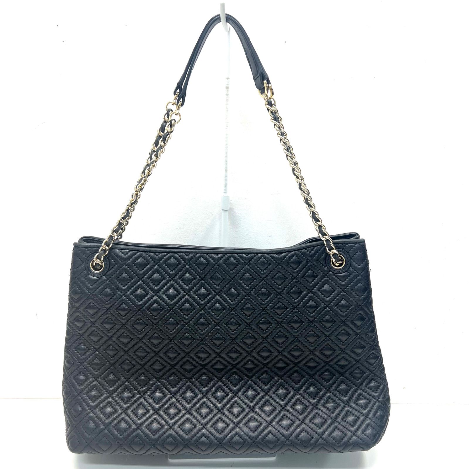 Tory Burch トリーバーチ マリオンレザー トートバッグ チェーン 