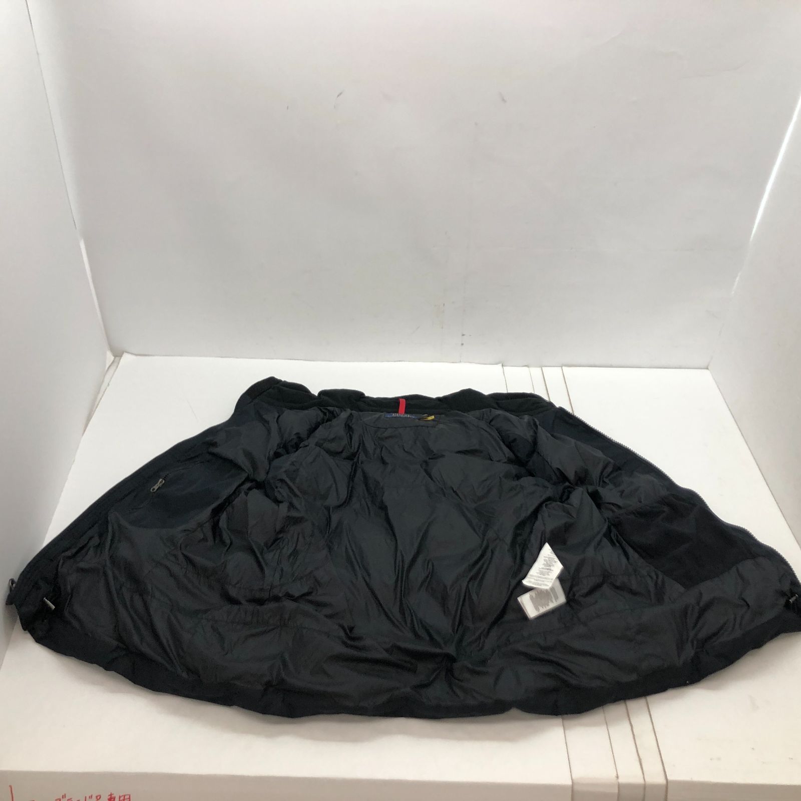 バッグ ラルフローレン ダウンベスト 黒 04 0537 POLO RALPH LAUREN