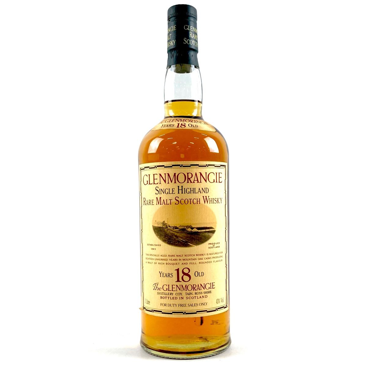 グレンモーレンジ Glenmorangie 18年 オールドボトル 1000ml スコッチ