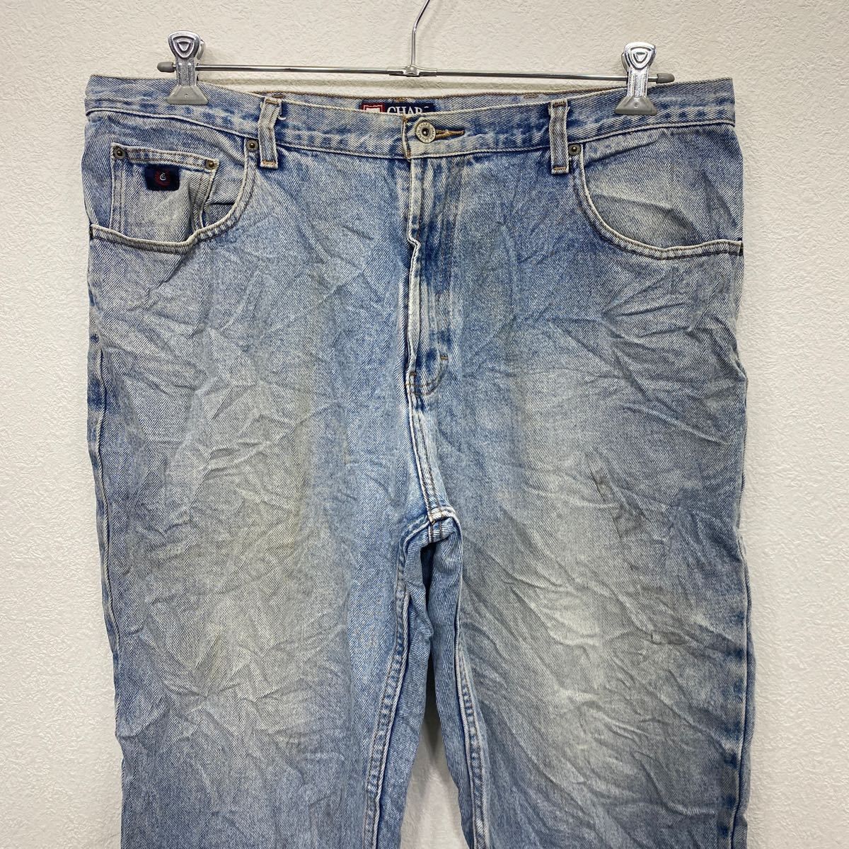 CHAPS デニムパンツ W38 チャップス コットン メキシコ製 ビッグサイズ