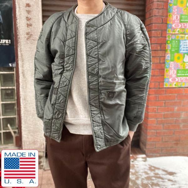 50s 黒タグ 実物 米軍 USAF ウール パイル ライナー ジャケット 人気