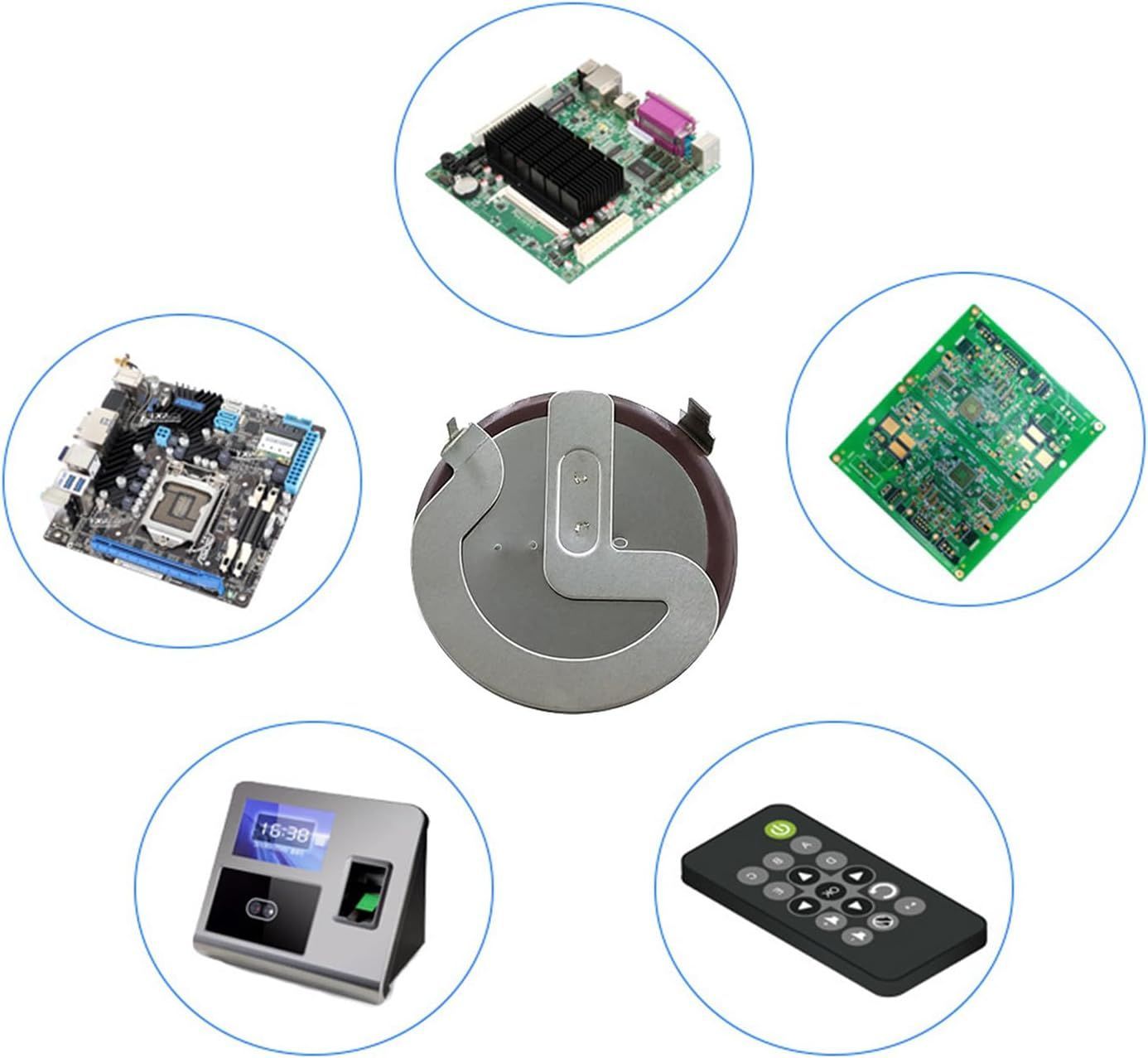 パナソニック VL2020 HFN ミニクーパー R52 R53 E38 E39 E46 リモコン 交換 ボタン電池 コイン電池 バッテリー タブ付き  端子付き 1個 E611